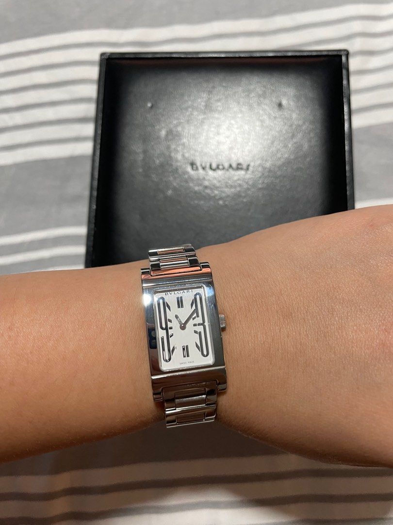Bvlgari watch rettangolo for women