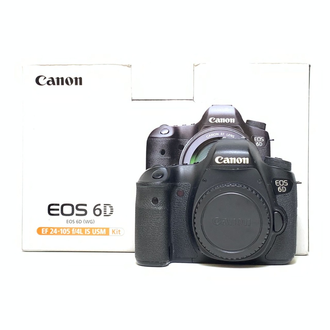 Canon EOS 6D Body Only (SC 130K with Box), Photography, Cameras on
