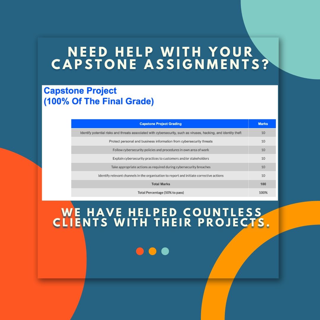 Assignment Capstone Project Research FYP IT Cyber Security