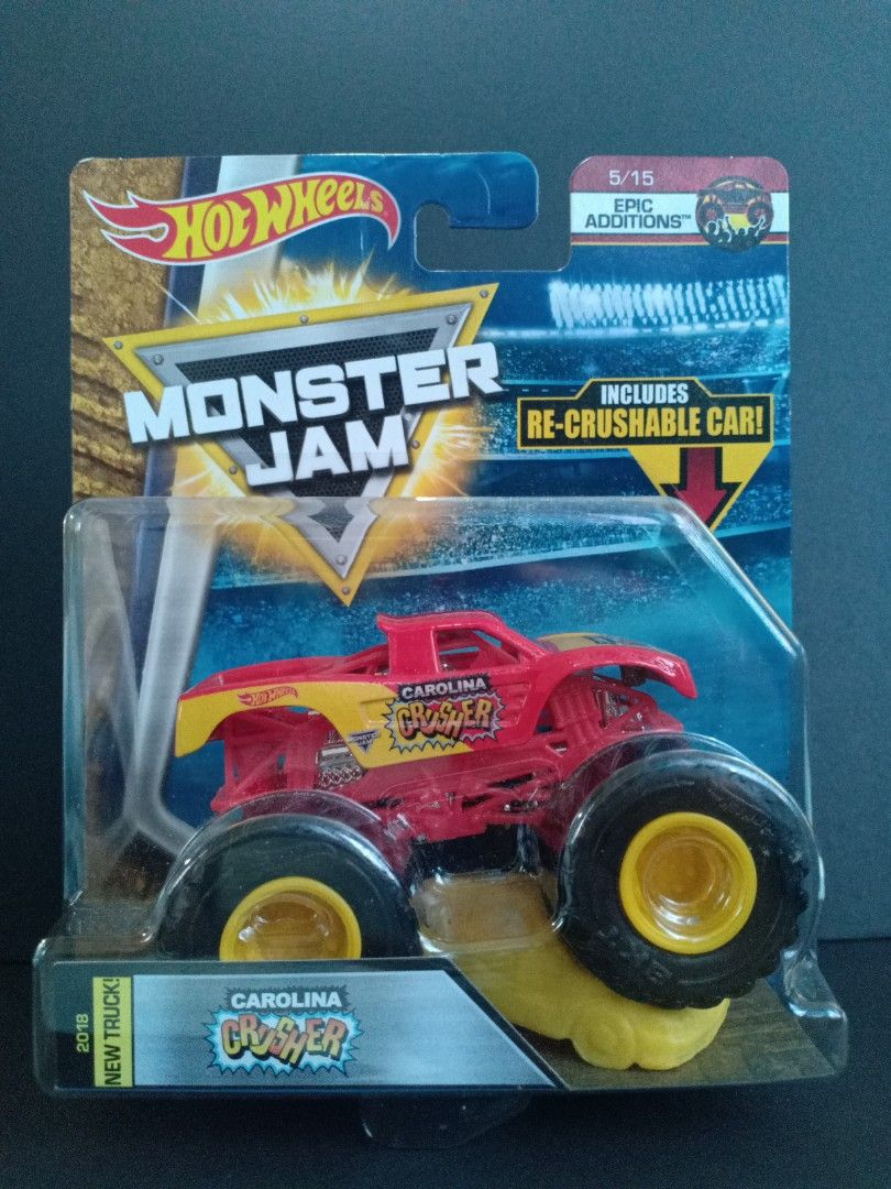Monster jam hot wheels 2018 cheap