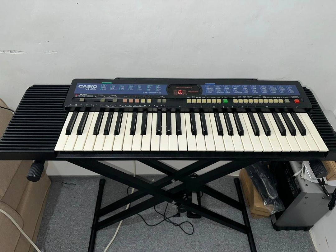 Casio Casiotone CT 370 Portable Piano Keyboard 49 Keys Hobbies