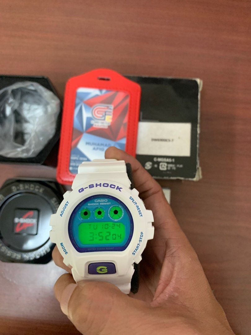 CASIO G SHOCK DW 6900CS 7DR CRAZY COLOUR Men s Fashion Watches