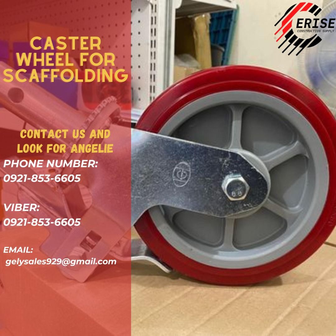 CASTER WHEEL FOR SCAFFOLDING AVAILABLE HERE, Commercial & Industrial ...