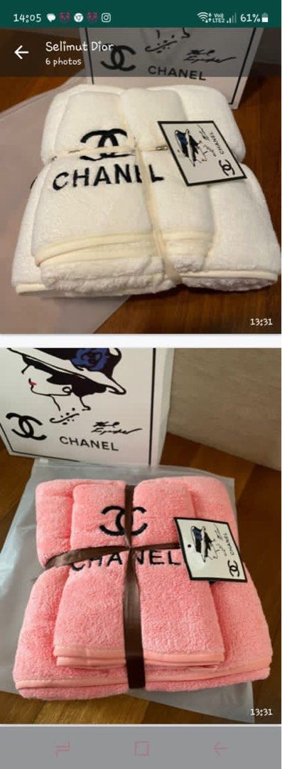 Chanel CC Beach Towel - Black Bath, Bedding & Bath - CHA530423