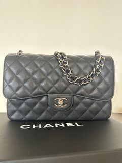 Chanel Double Stitch Glazed Maxi Flap Bag – Designer Exchange Consignment TO