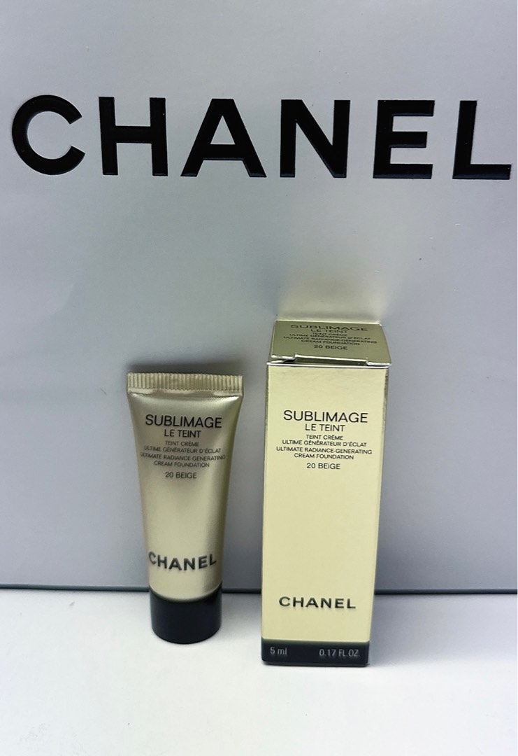 Chanel sublimage Le teint cream foundation 5 ml, Beauty & Personal