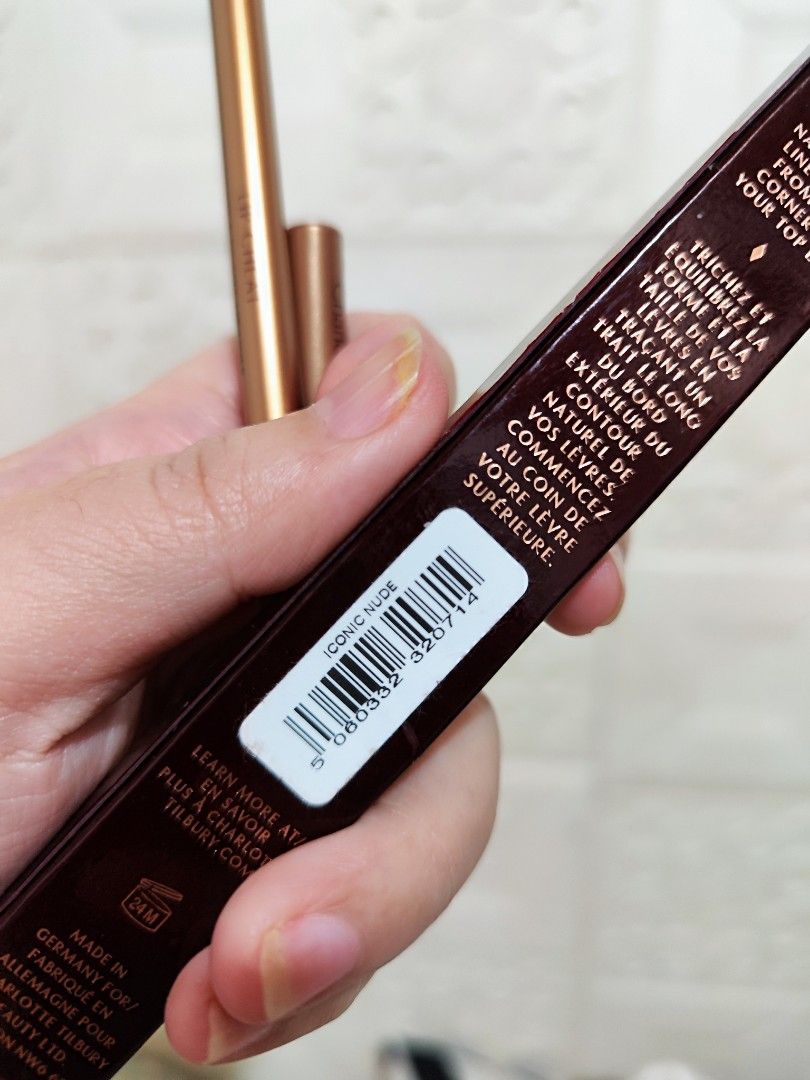 Charlotte Tilbury Lip Liner - Iconic Nude, Beauty & Personal Care, Face, Makeup on Carousell
