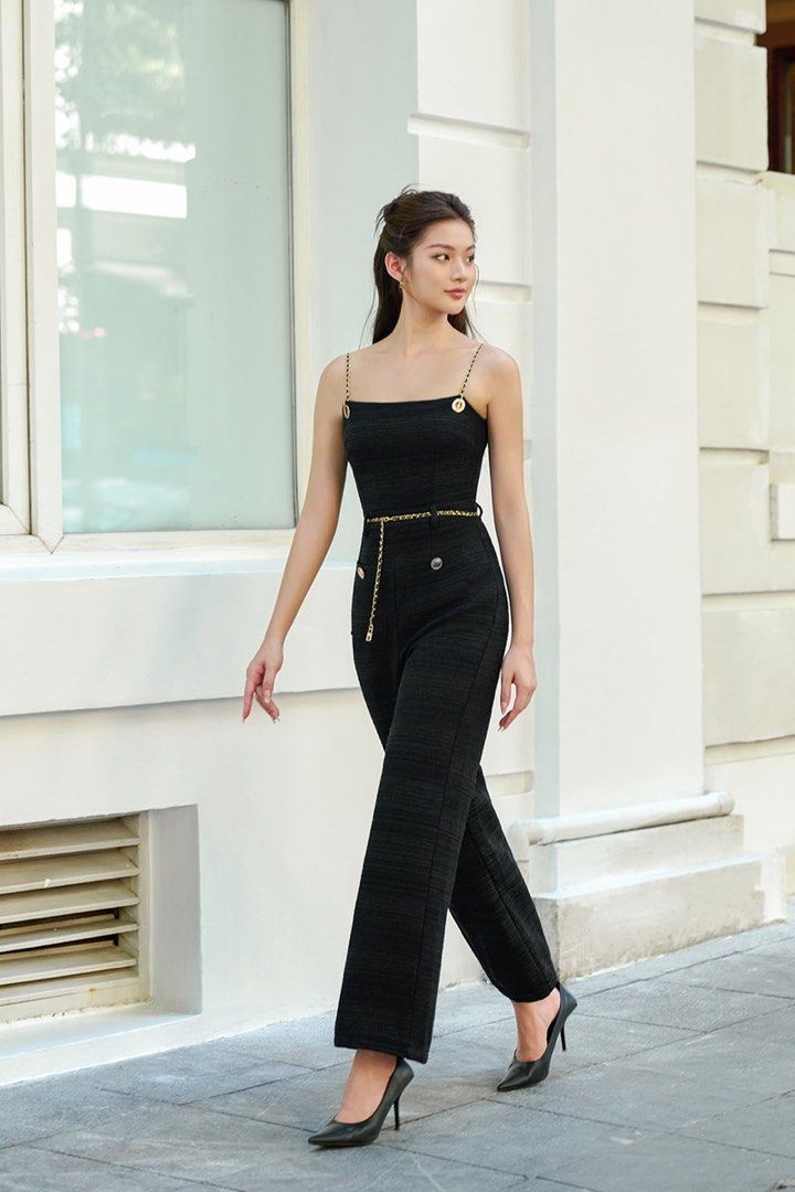 Black Jumpsuit - Classic