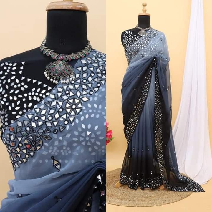 Chiffon Georgette Saree