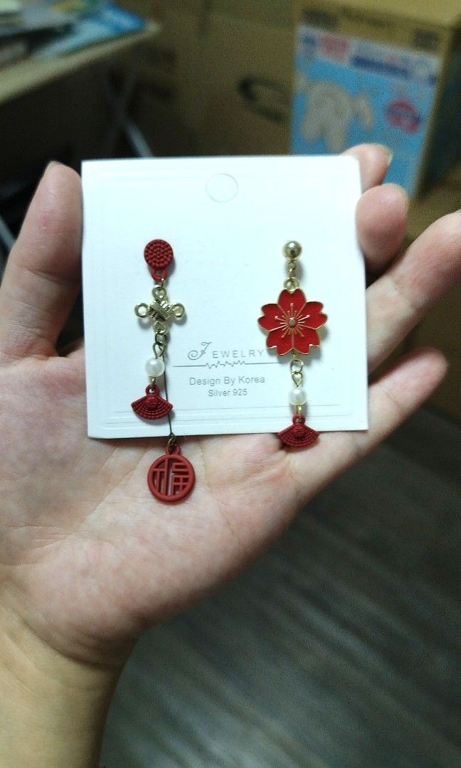 New sales year earrings