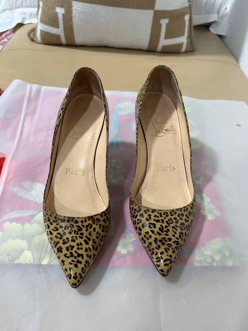 Christian louboutin pointed toe heels sales
