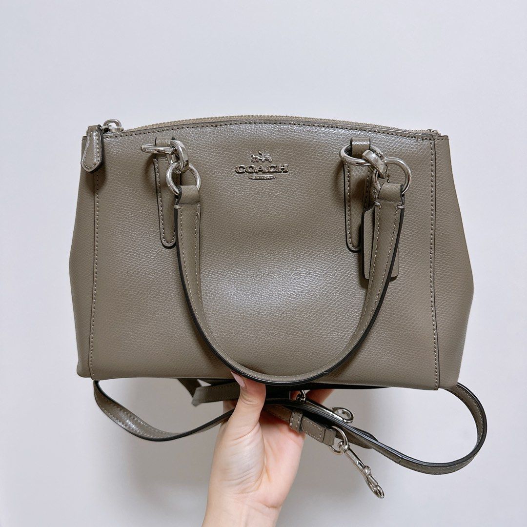 Coach Mini Christie Carryall Grey