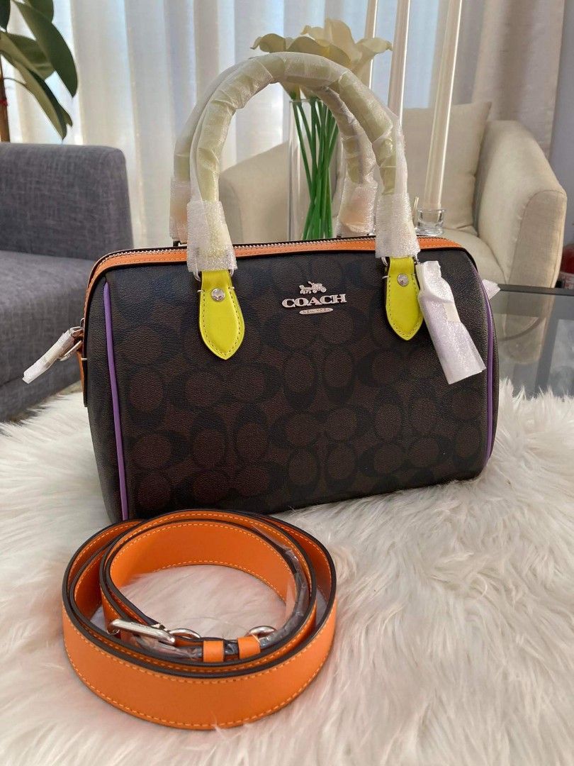 Coach colorblock satchel store