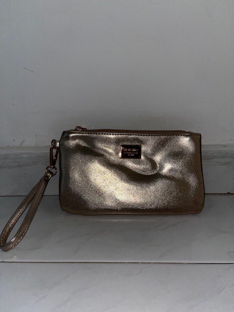 Colette gold clutch store