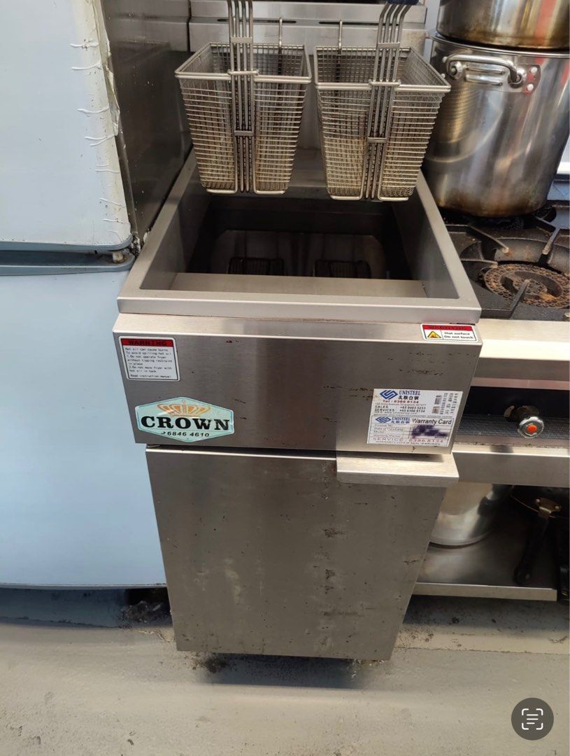 Used commercial deep sales fryer for sale