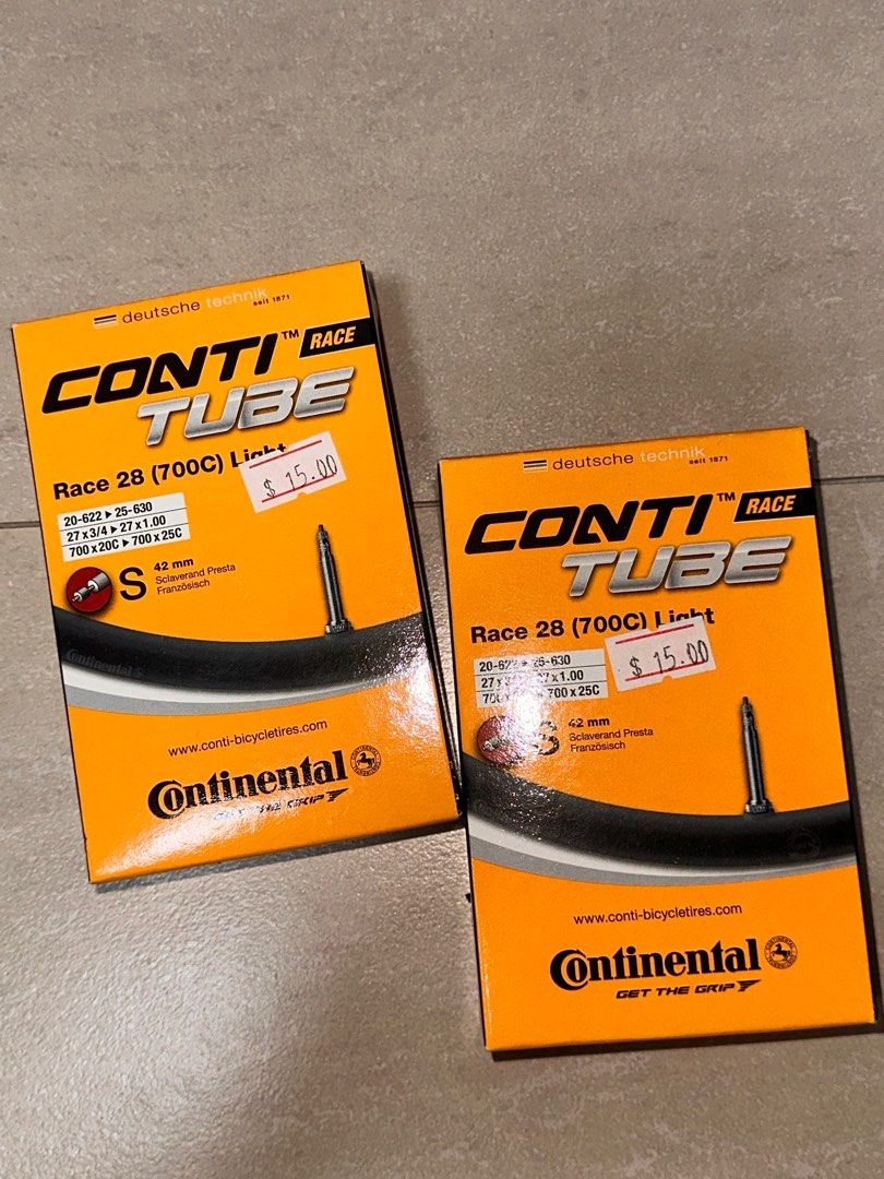 Continental inner tube hotsell 700 x 25