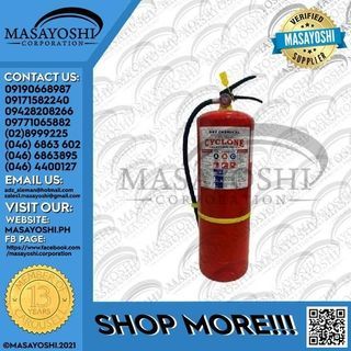 Cyclone Dry 20 lbs. Fire Extinguisher | Extinguisher Fire Safety | Dry Extinguisher