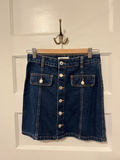 Denim skirt (size S)