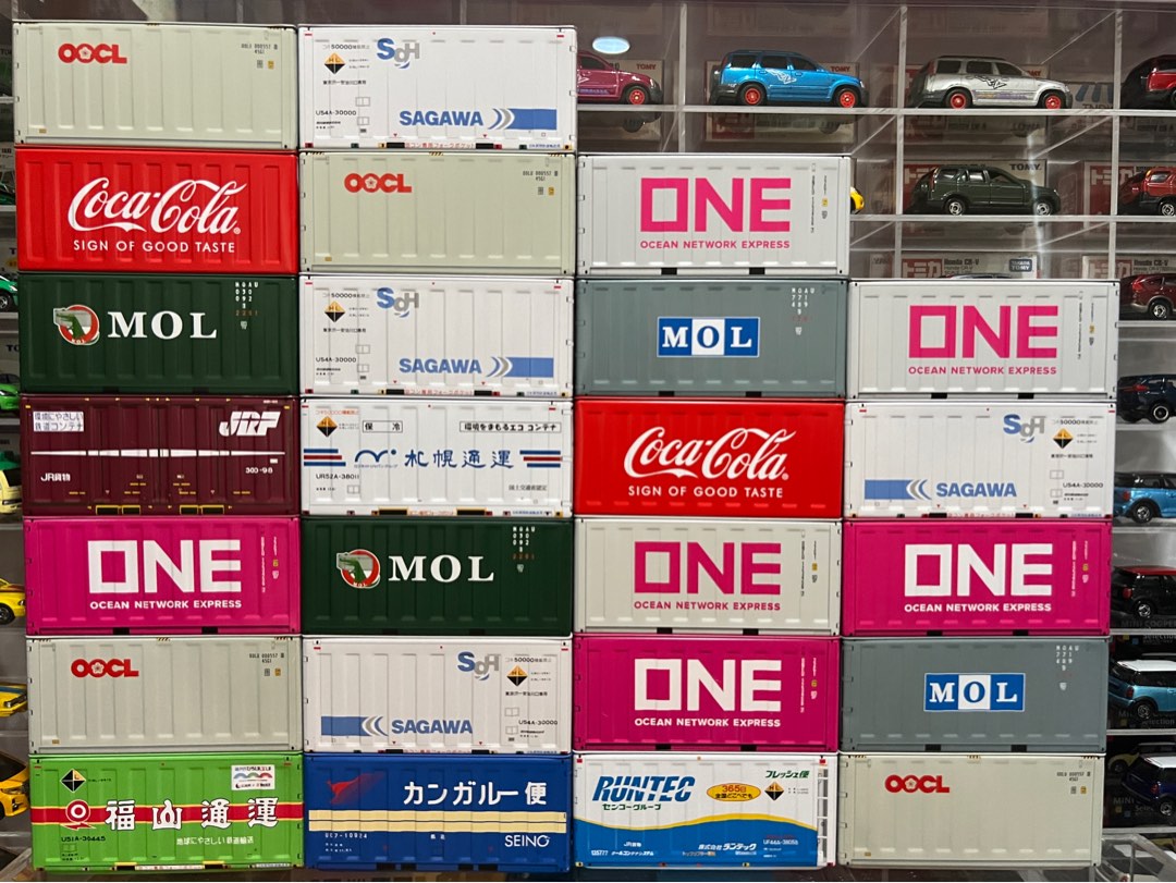 Diecast Shipping Containers, Hobbies & Toys, Toys & Games on Carousell