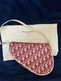 Dior vintage 紅色馬鞍包