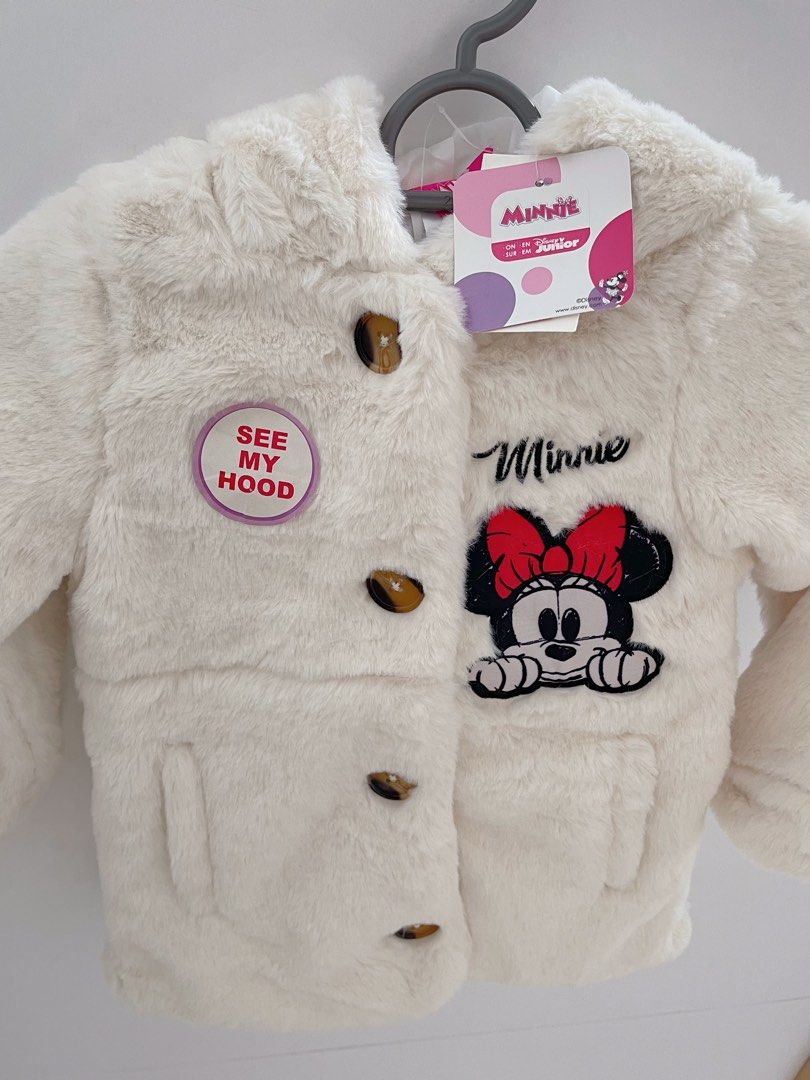 Minnie mouse fur coat store