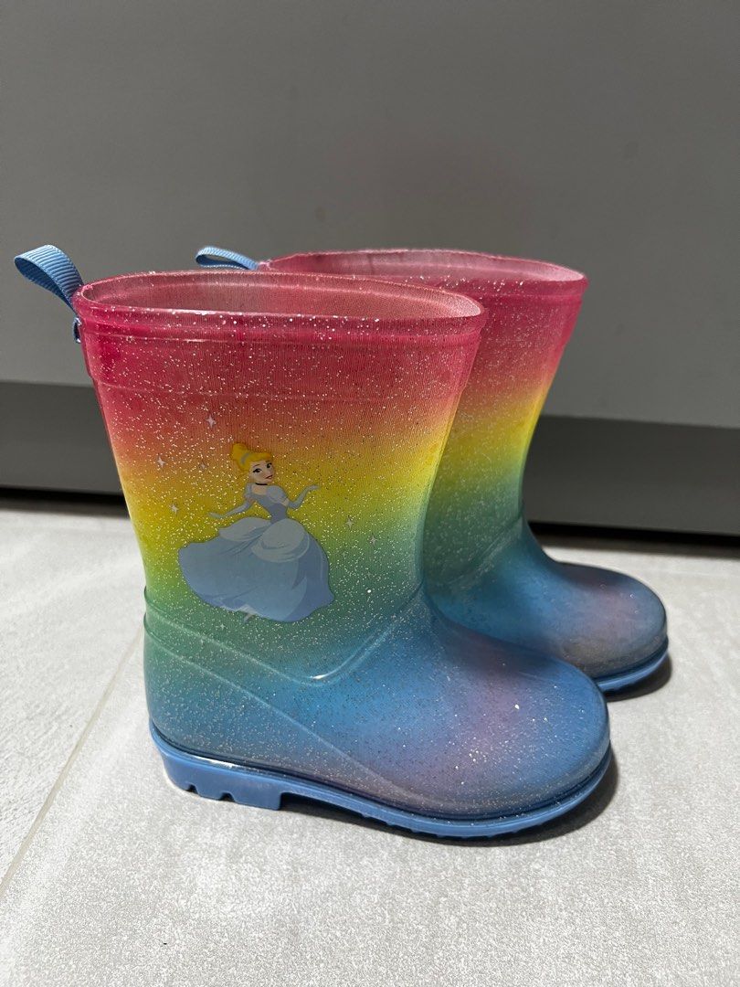 Disney princess clearance rain boots