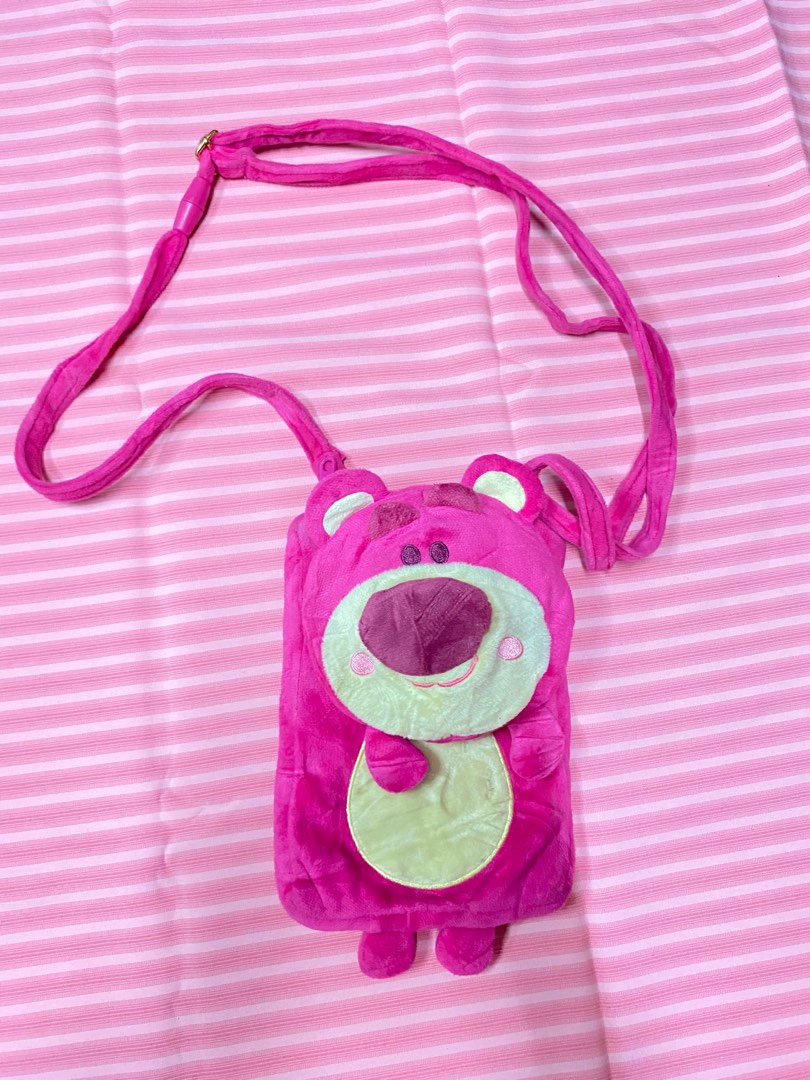 Disney Toy Story Lotso Sling Bag, Women's Fashion, Bags & Wallets