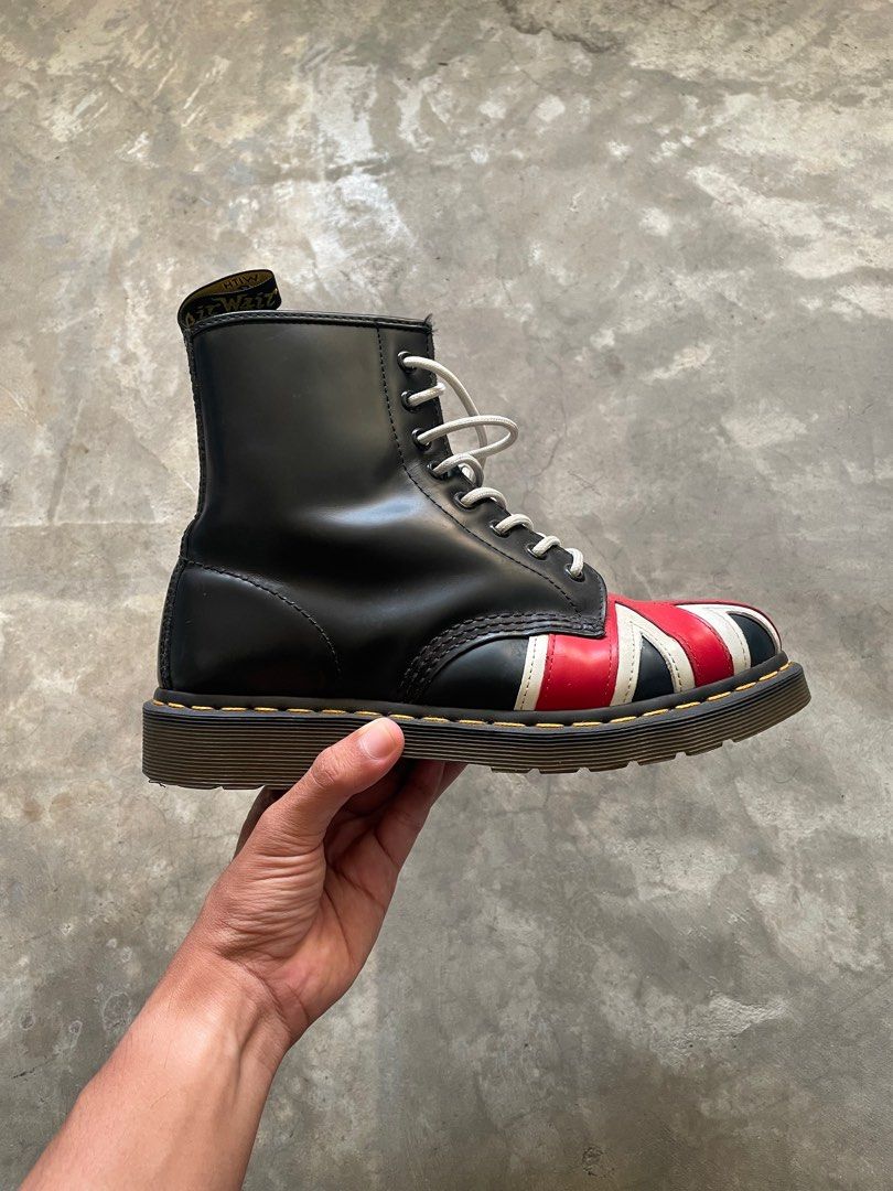 Dr martens union hot sale jack 8 eye boot