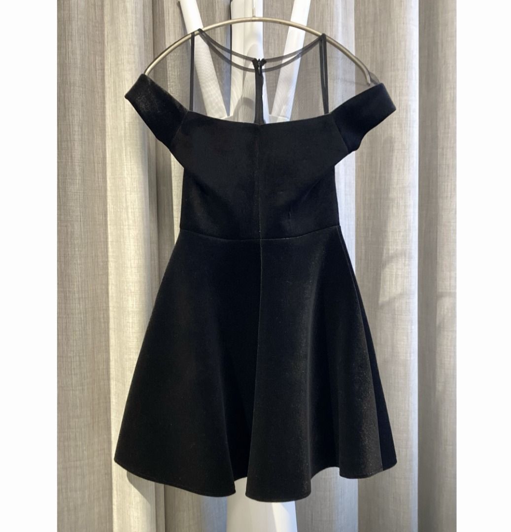 Girls black cocktail dress on sale