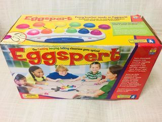 Educational Insights Eggspert Flashing, Beeping, Talking Classroom Game System