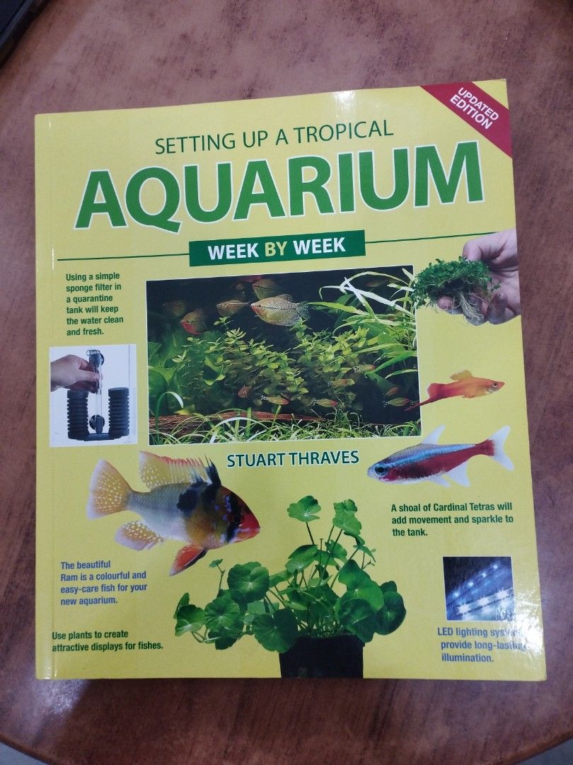 Magazines,　Aquarium　ENG)　Week　Books　Textbooks　Setting　Tropical　Hobbies　Up　Week,　A　By　Carousell　Toys,　on
