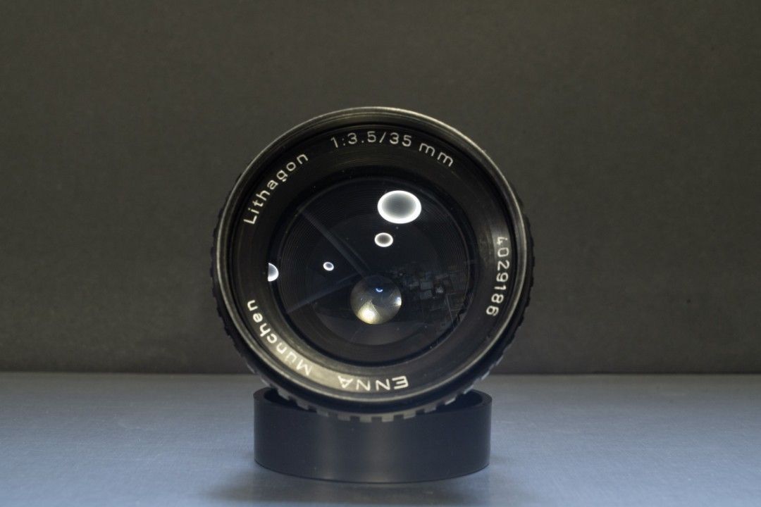 良品］Enna Munchen Lithagon 35mm f3.5, 攝影器材, 鏡頭及裝備- Carousell