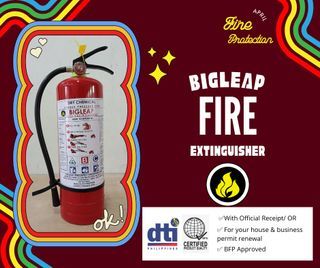 FIRE EXTINGUISHER ABC TYPE DRY CHEMICAL BFP APPROVED