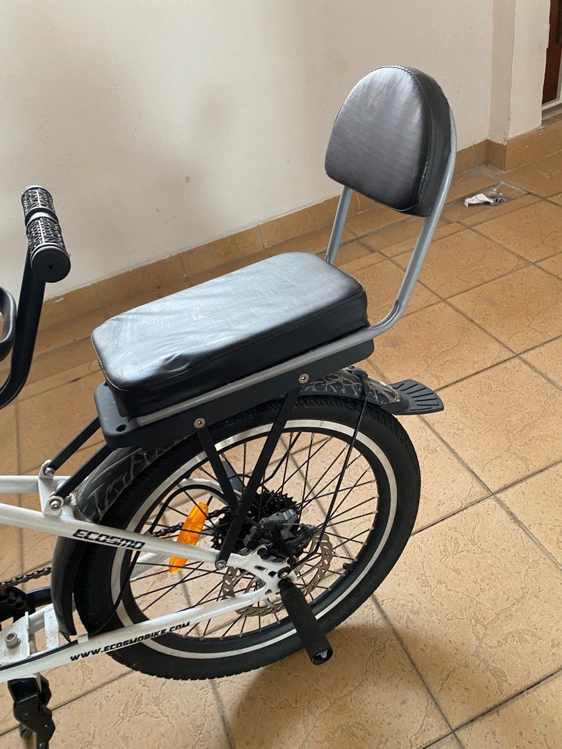 Ecosmo electric hotsell folding tandem