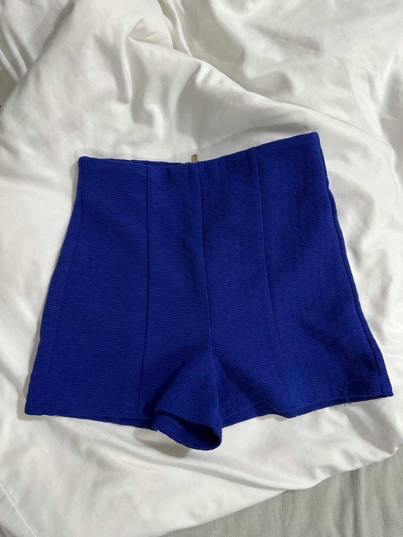 Forever 21 blue shorts best sale