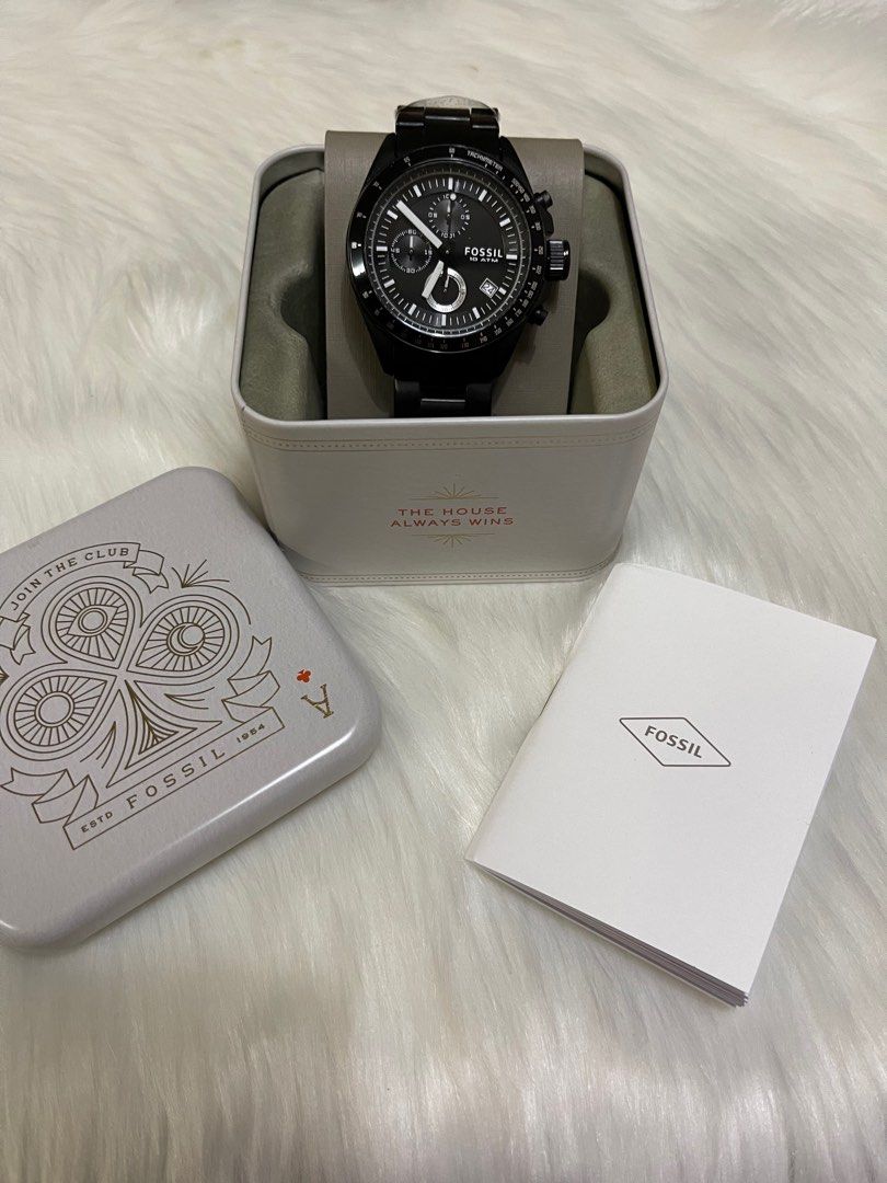 Fossil CH2601IE Men s Watch Decker Black