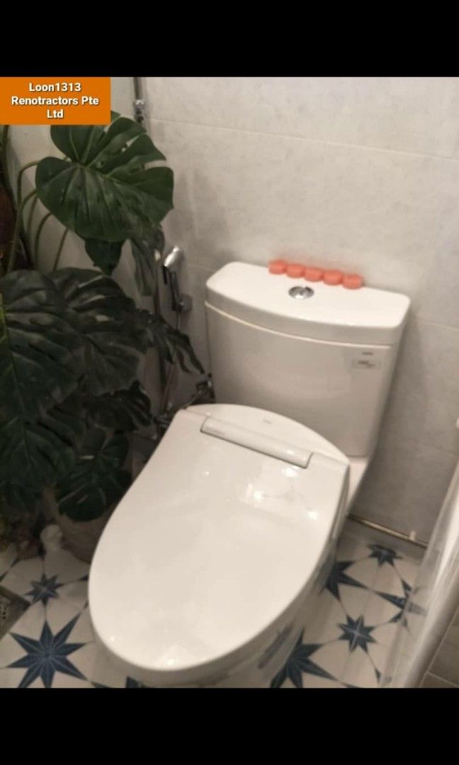 Full Revamp Toilet Overlay Tiles Works Completions!!, Home Services