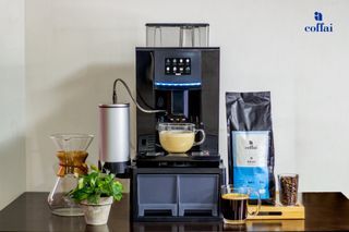 fully automated coffee machine for your own coffee bar at home or workplace