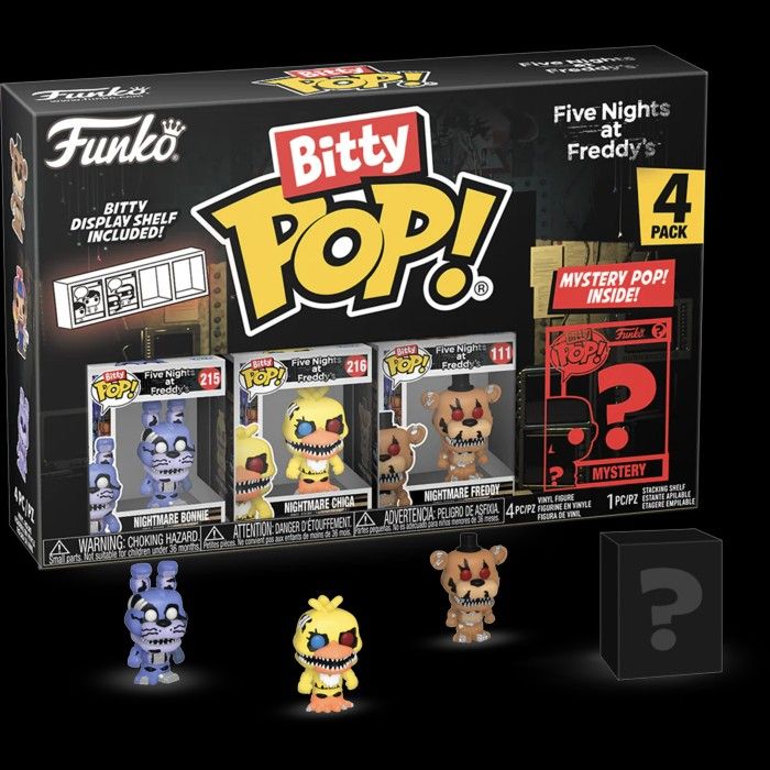Funko Five Nights At Freddy's Snap: Nightmare Chica & Toy Chica 2PK 