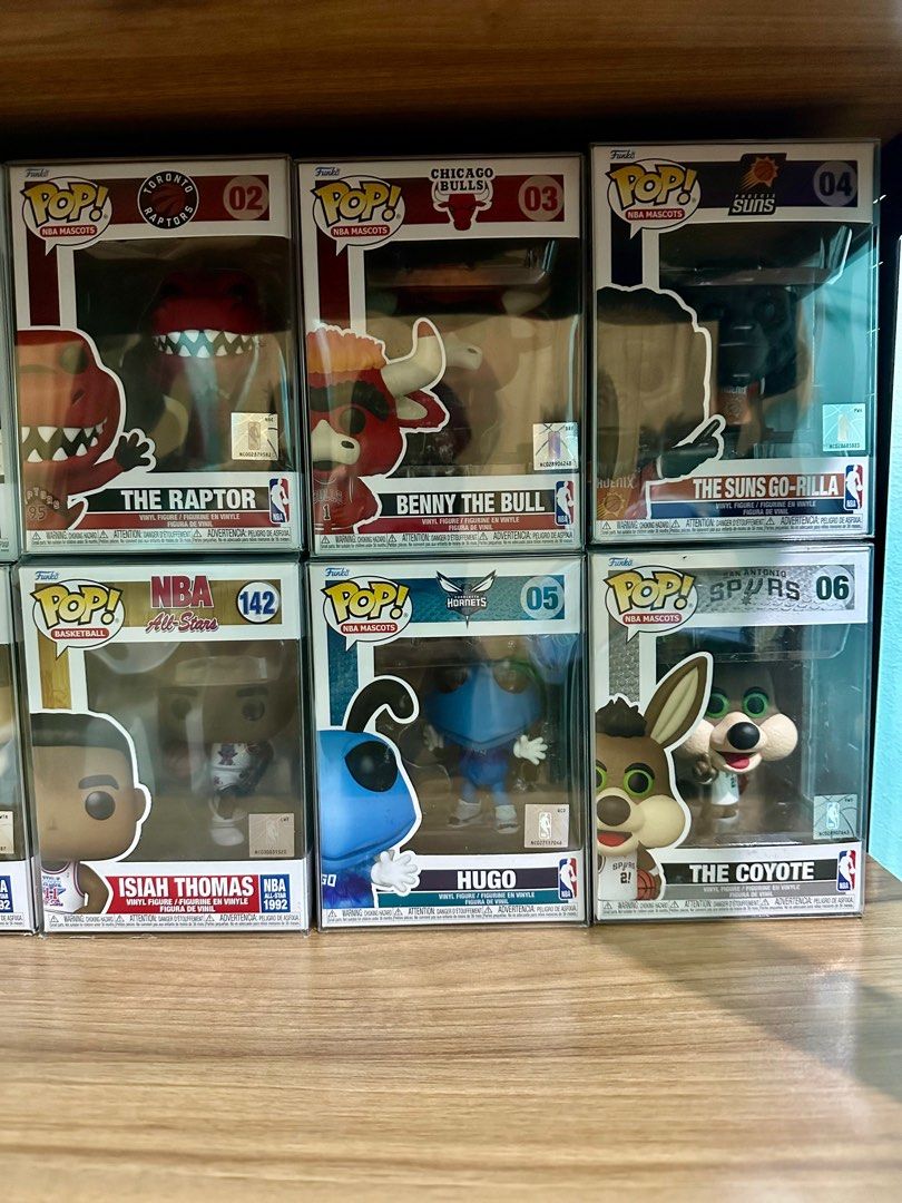Funko Pop Assorted - Movies, Anime, NBA (Category: Designer & Blind Box Toys) located in Malabon City. Submitted by reyyyyyyyyyyyyyyy (Listing ID 1264436932, Image 2). Description: For sale: Funko Pop Assorted Godfather Set only (3pcs) - 9.5/10 - Mint Condition - Free Prot - P3,499 fixed Yuyu Hakusho / Ghostfighter Set only (7pcs) - 8.5-9.5/10 - Good Condition - Free Prot - P12,999 negotiable Mr. Monopoly - 9/10 - Mint Condition - Free Prot - P99