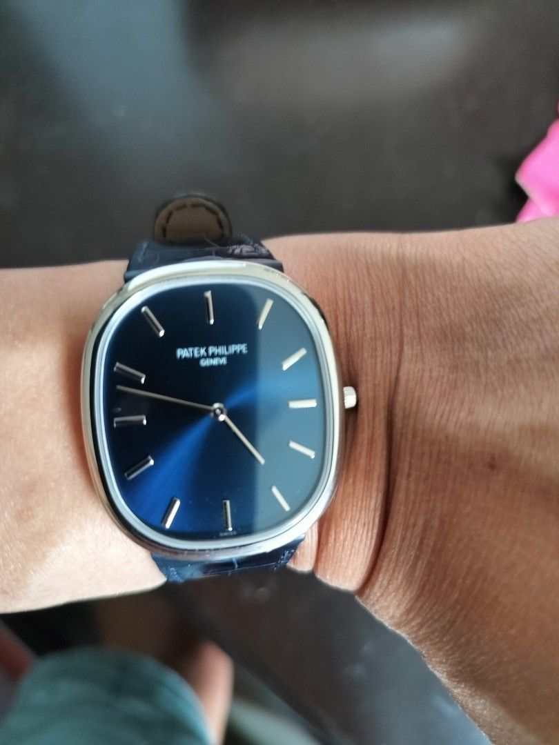 Patek Philippe Golden Ellipse 5738p, Luxury, Watches on Carousell