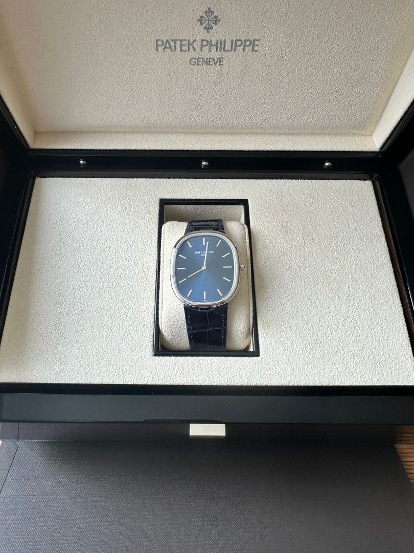 Patek Philippe Golden Ellipse 5738p, Luxury, Watches on Carousell