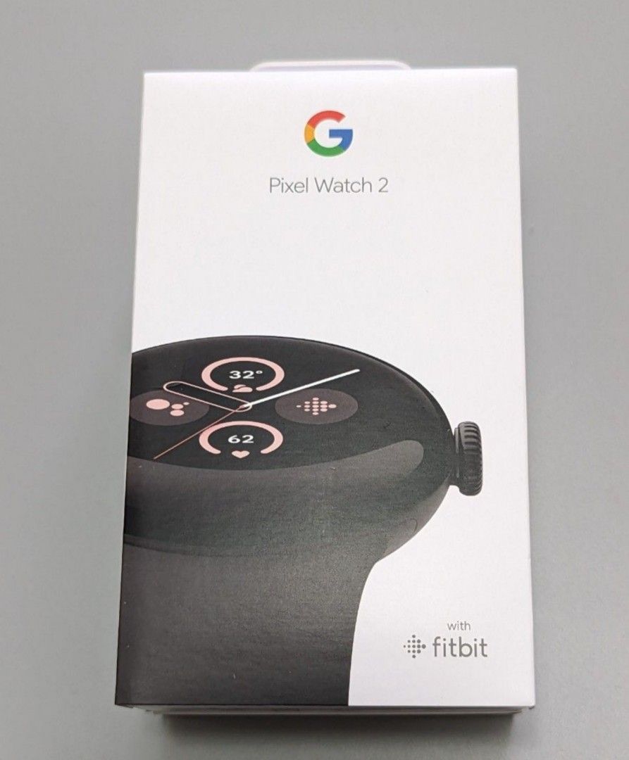 Google Pixel Watch 2 WiFi版霧黑色, 手機及配件, 智慧穿戴裝置及智慧