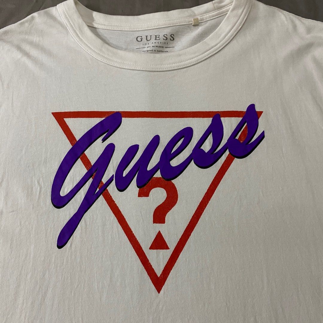 Guess t store shirt pacsun