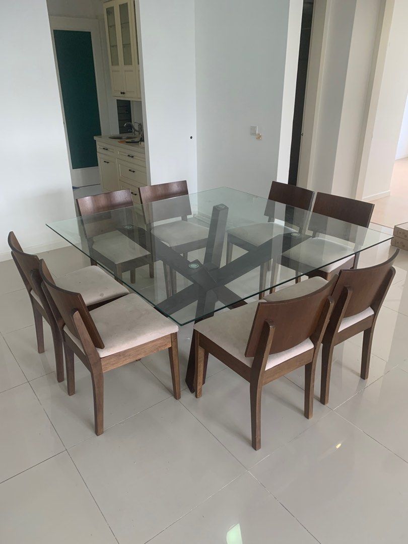 Square dining table for sales 8 harvey norman