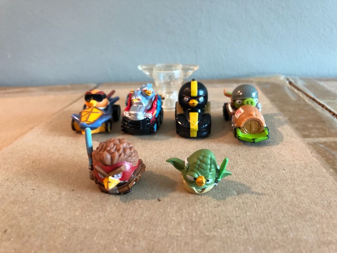 HASBRO Angry Birds Go! Telepods Star Wars Yoda Anakin Skywalker ...