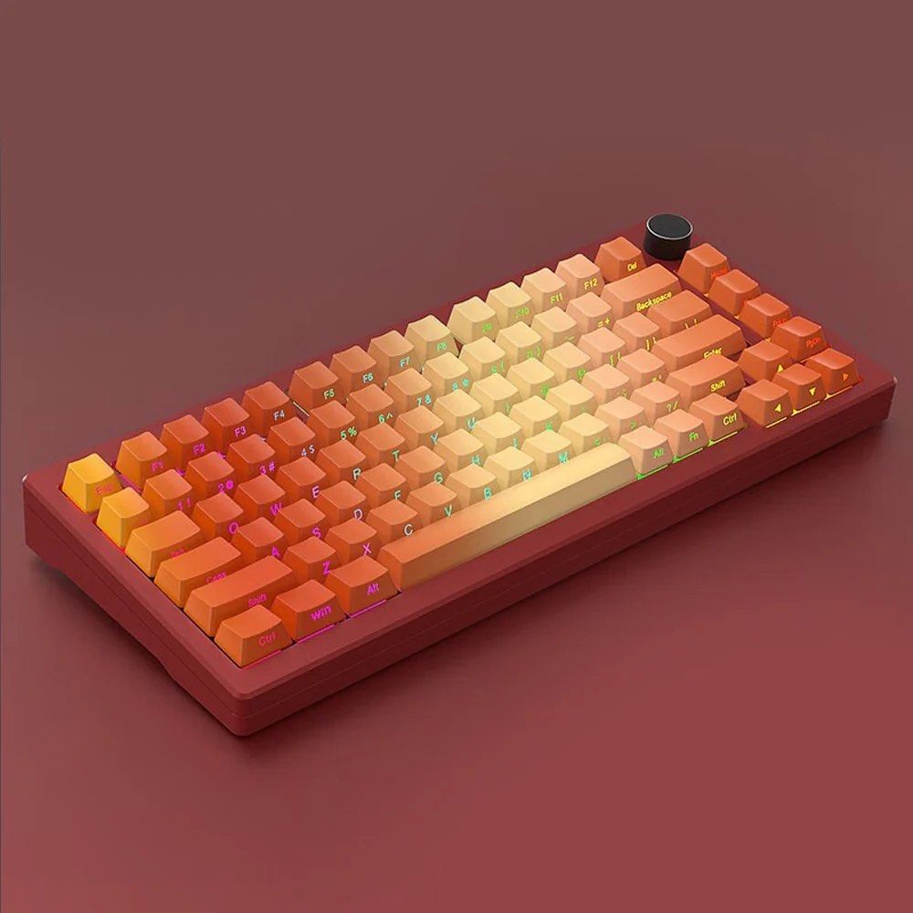 Keyboard Snake Key HJ Snake AL75 - 75% Gasket Full CNC Aluminum Custom Mechanical Keyboard ...