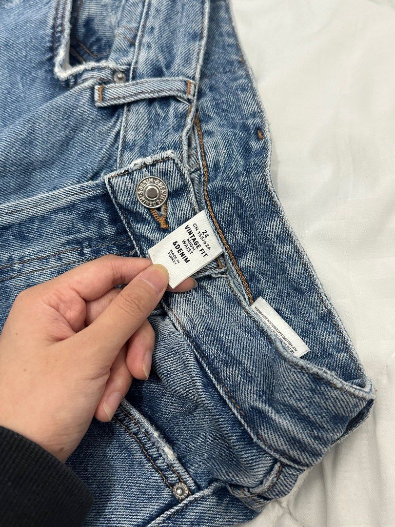 H&m vintage fit high waist online
