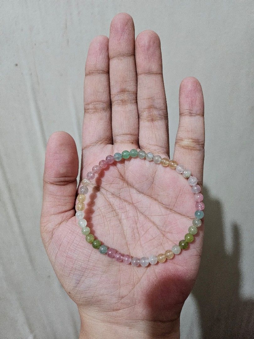 Rainbow Ice Cream Tourmaline with Certificate, Women's Fashion, Jewelry