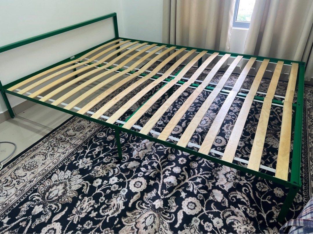 Ikea Grimsbu Queen Bed Frame, Furniture & Home Living, Furniture, Bed